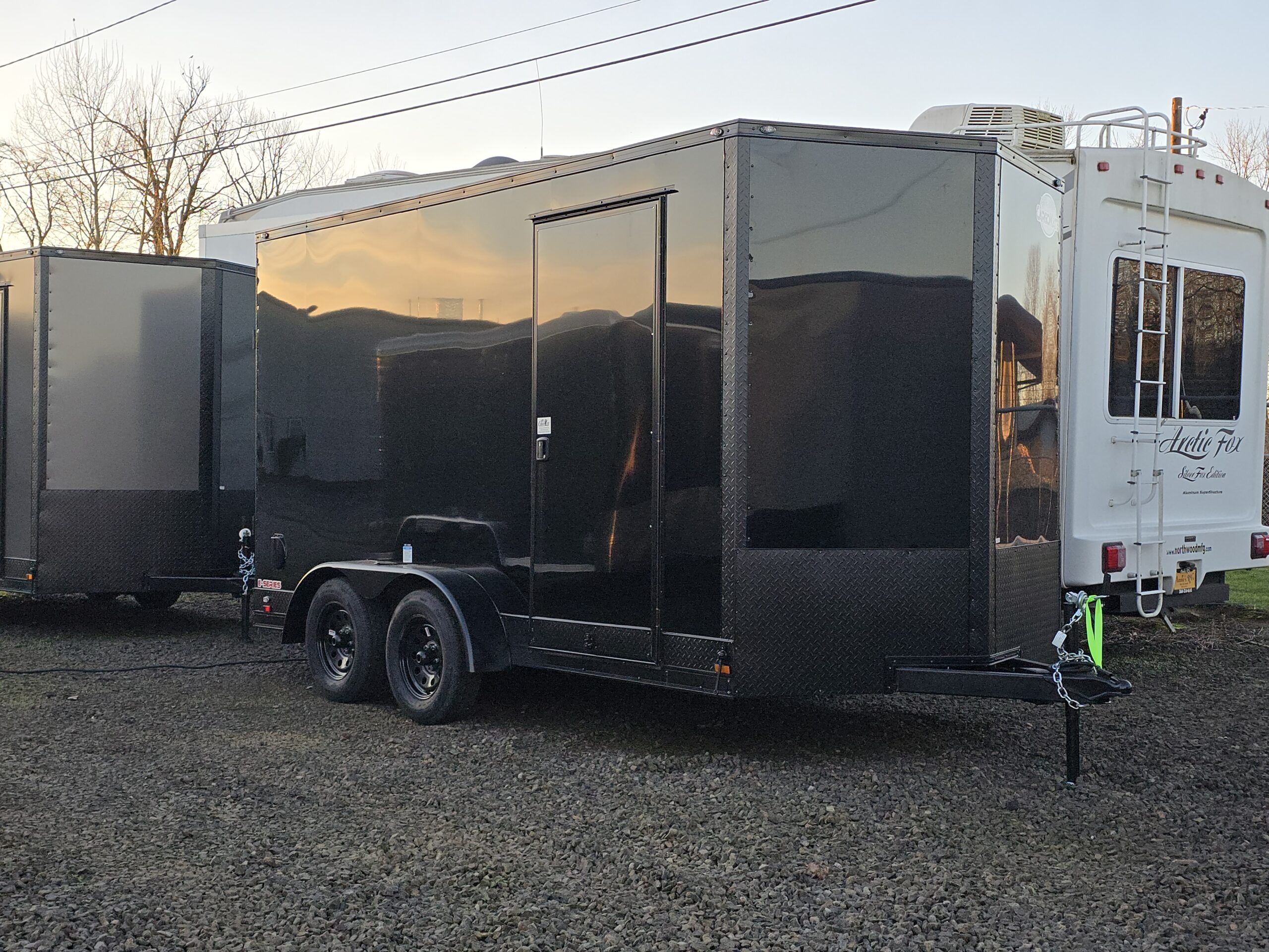 2025 Cargo Mate Enclosed Cargo Trailer 7×14 7,000 GVW UTV Package PolyCore AP