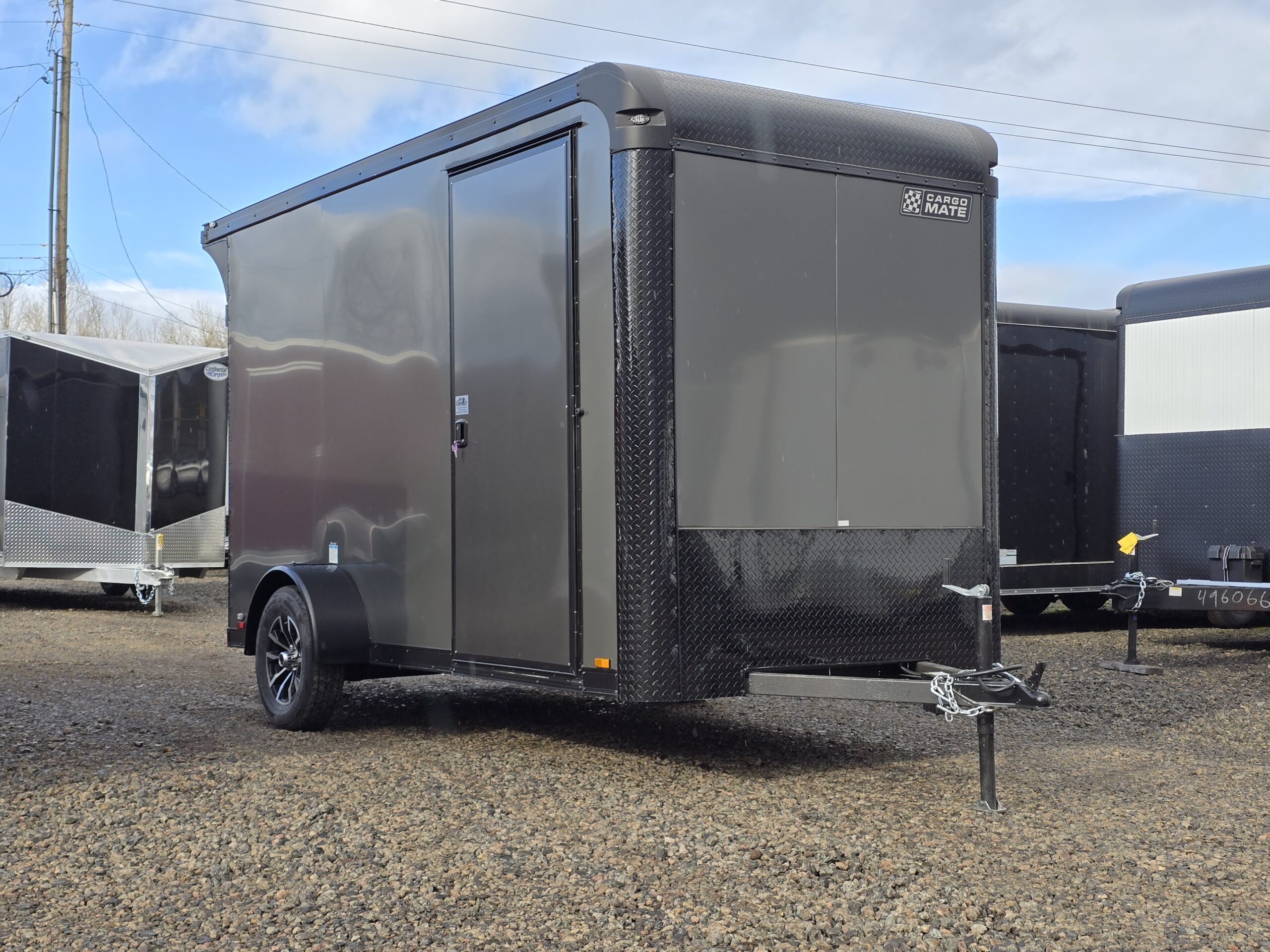 Cargo Mate Prototype 6×12 Single Axle Brakes .080 PolyCORE Siding