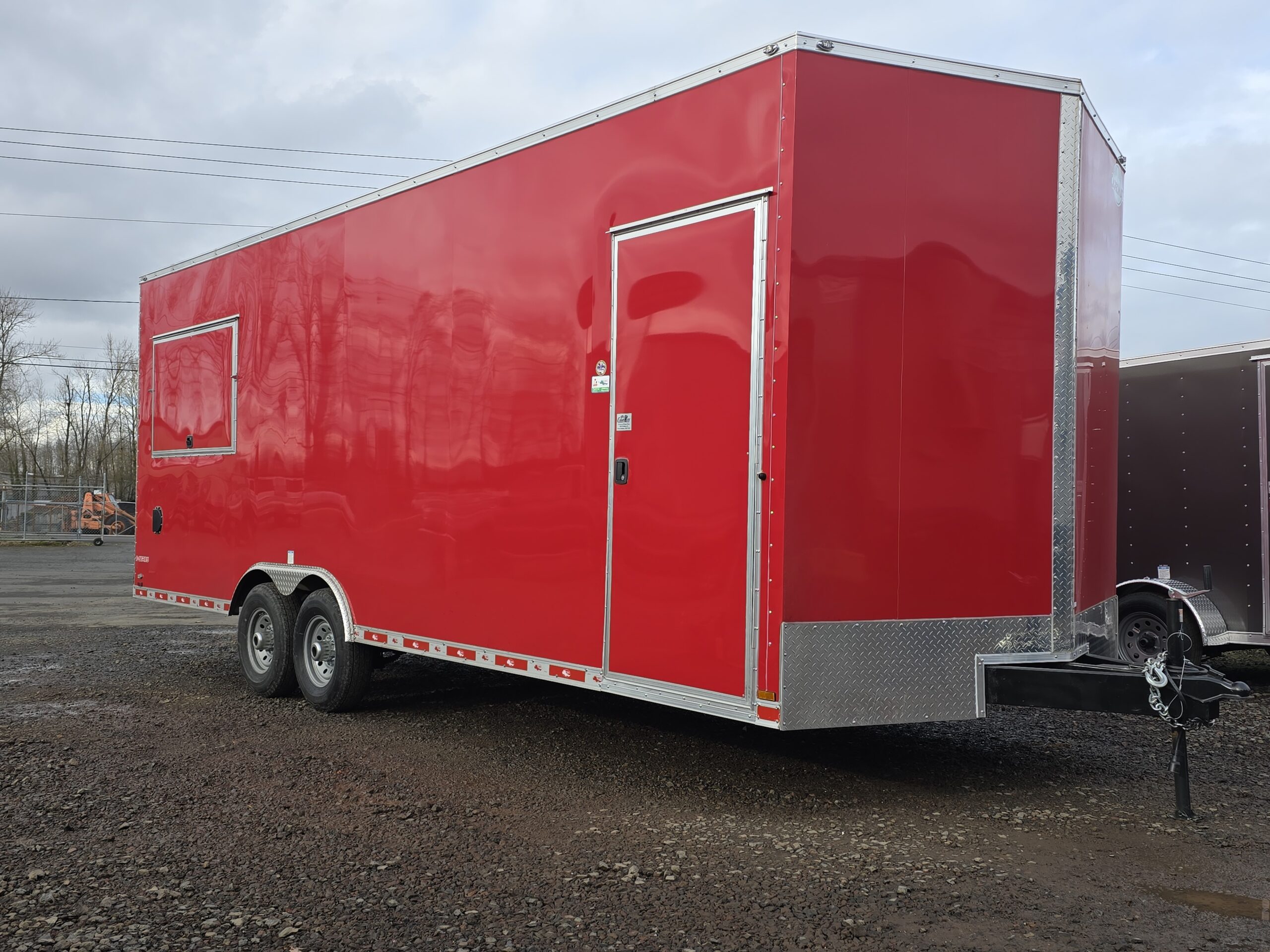 2025 Cargo Mate 8.5×24 Heavy-Duty 14000GVW Enclosed Trailer Food Cart Concession or Office Starter