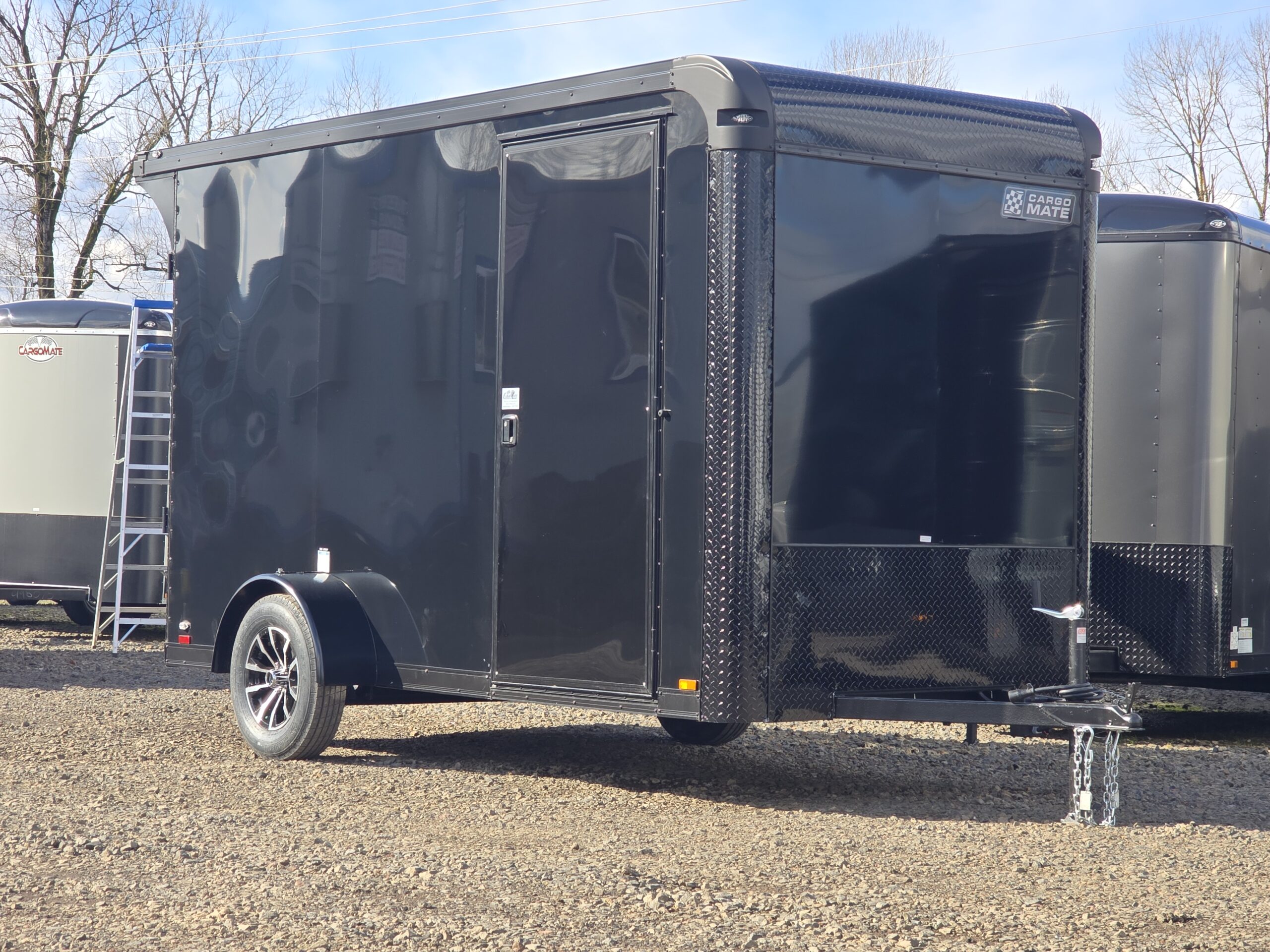 Cargo Mate Prototype 6×12 Single Axle Brakes .080 PolyCORE Siding - Image 5