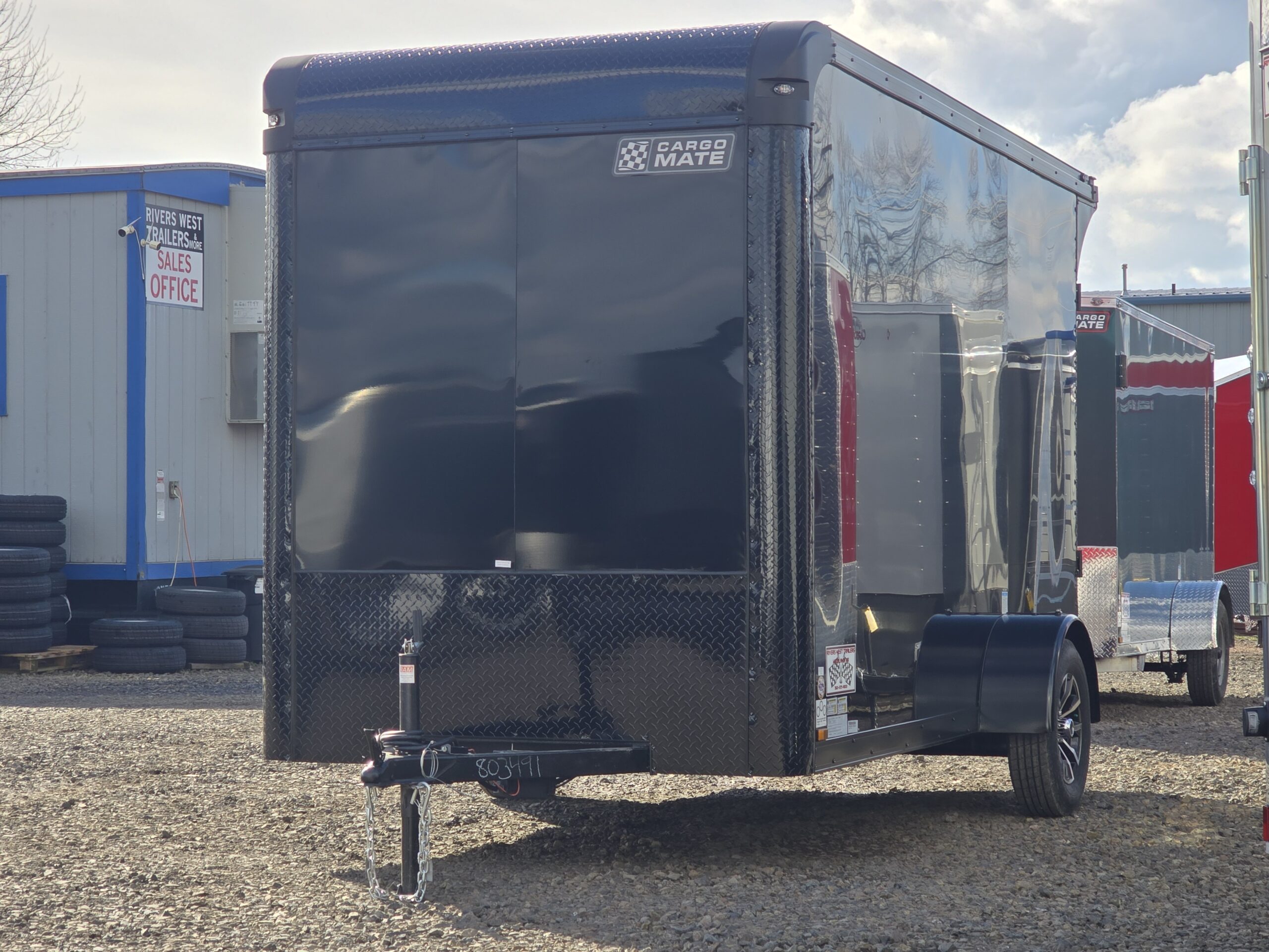 Cargo Mate Prototype 6×12 Single Axle Brakes .080 PolyCORE Siding