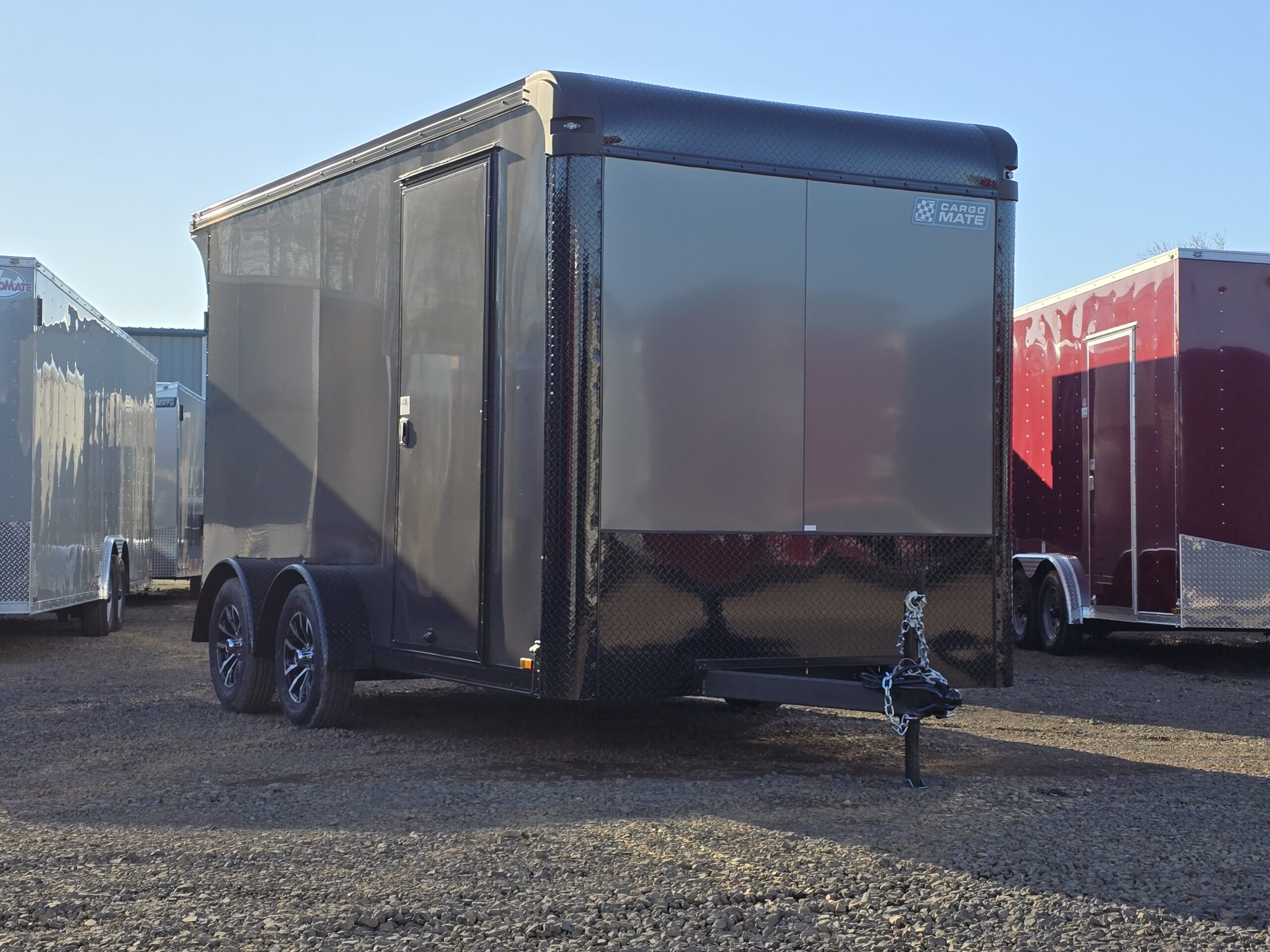 Cargo Mate Prototype 7×14 7000GVW Spread Axle Insulated UTV Hauler Cargo Trailer Polycore AP