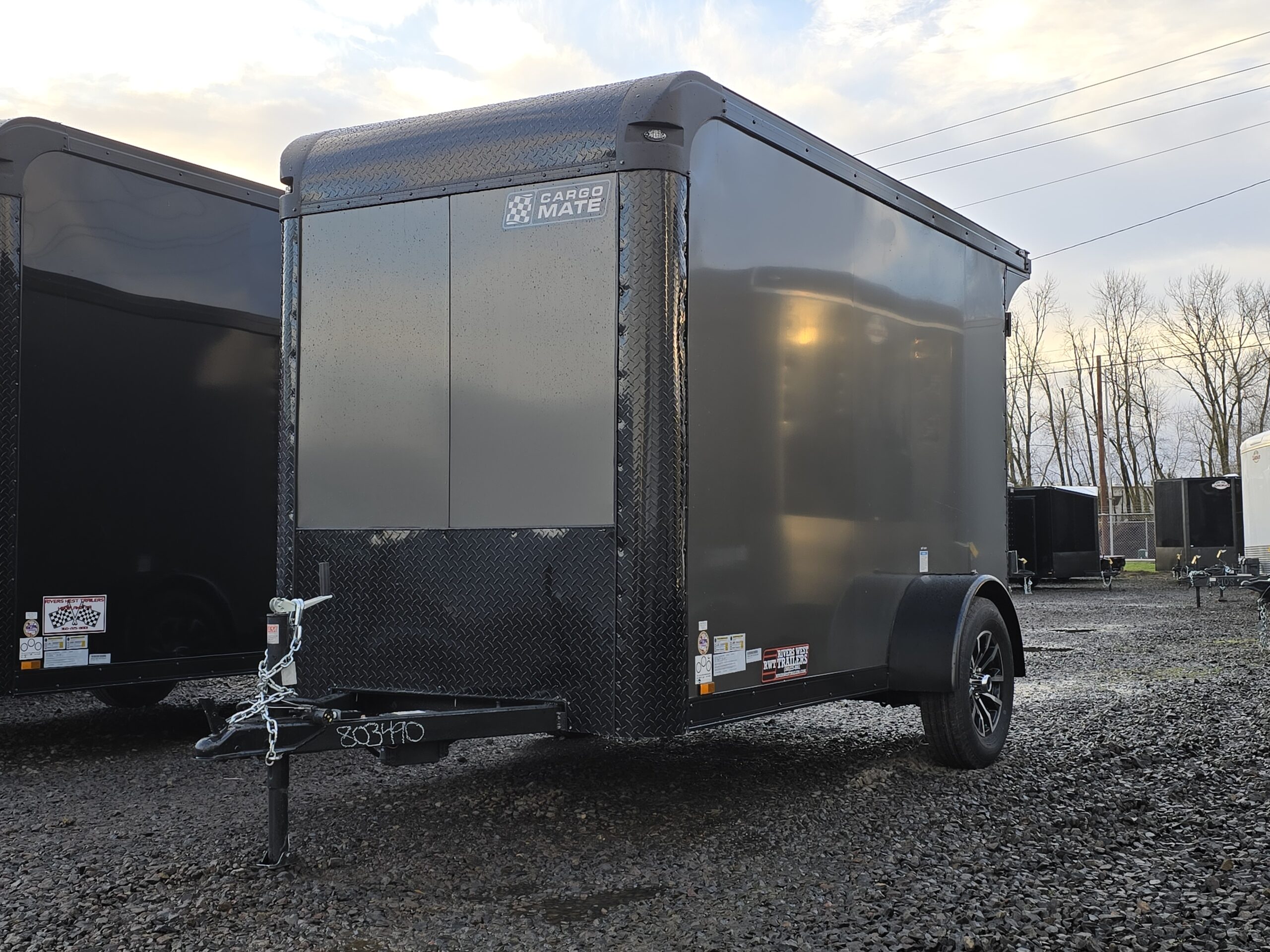Cargo Mate Prototype 5X10 Single Axle Electric Brakes .080 PolyCORE Siding