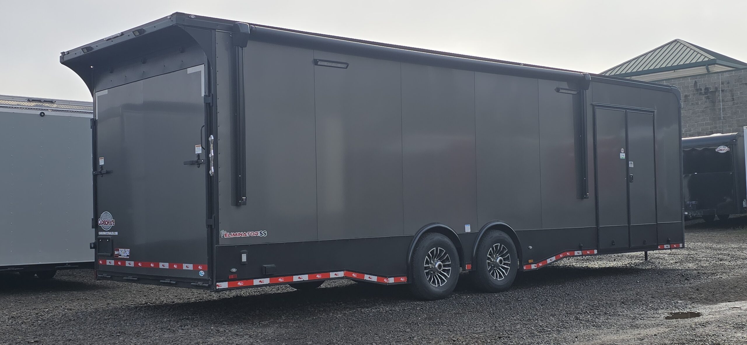 2025 Eliminator by Cargo Mate 8.5×28 Extra Height Enclosed Car Hauler Cargo Trailer *Loaded* - Image 9