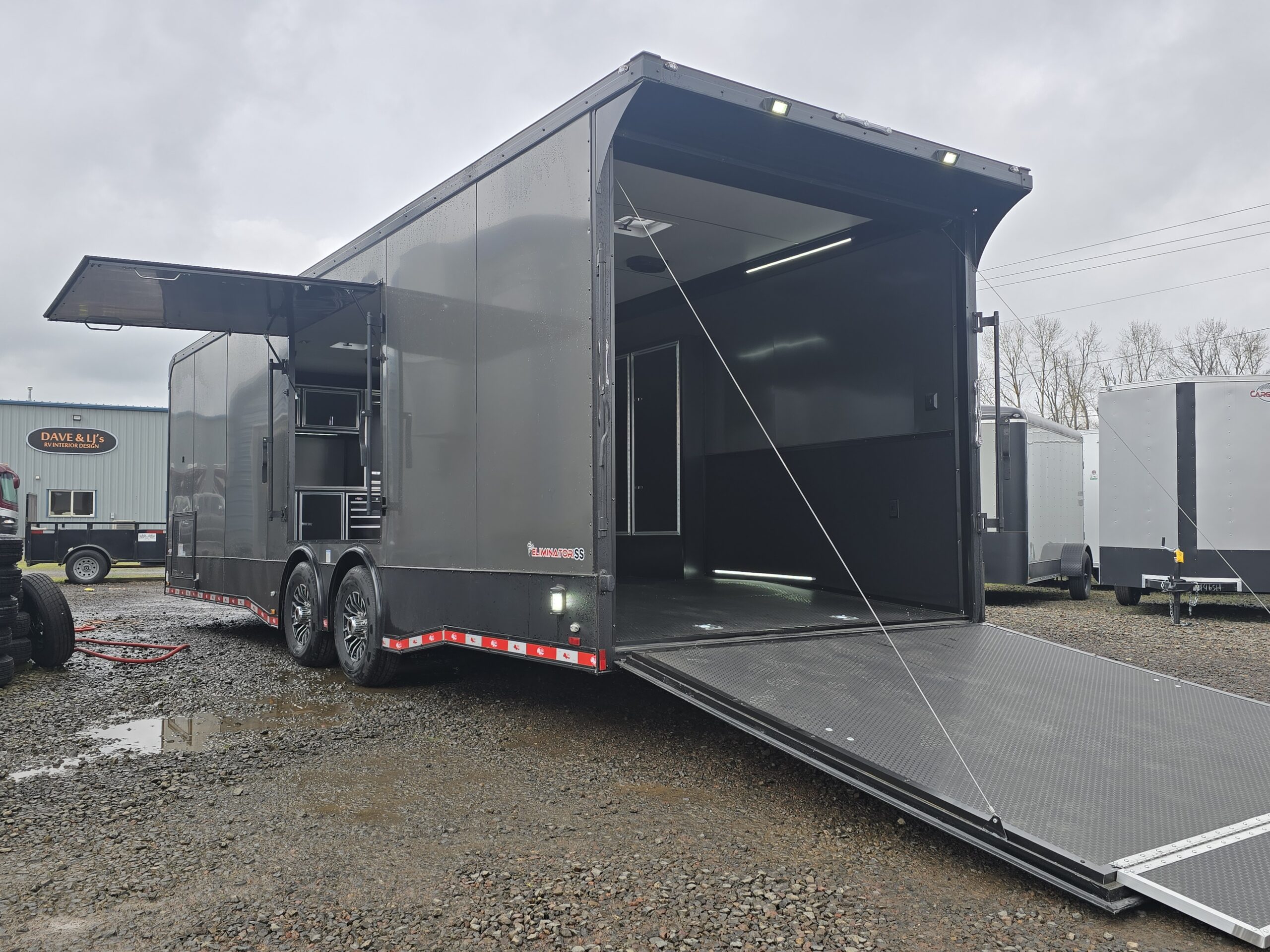 2025 Eliminator by Cargo Mate 8.5×28 Extra Height Enclosed Car Hauler Cargo Trailer *Loaded* - Image 4