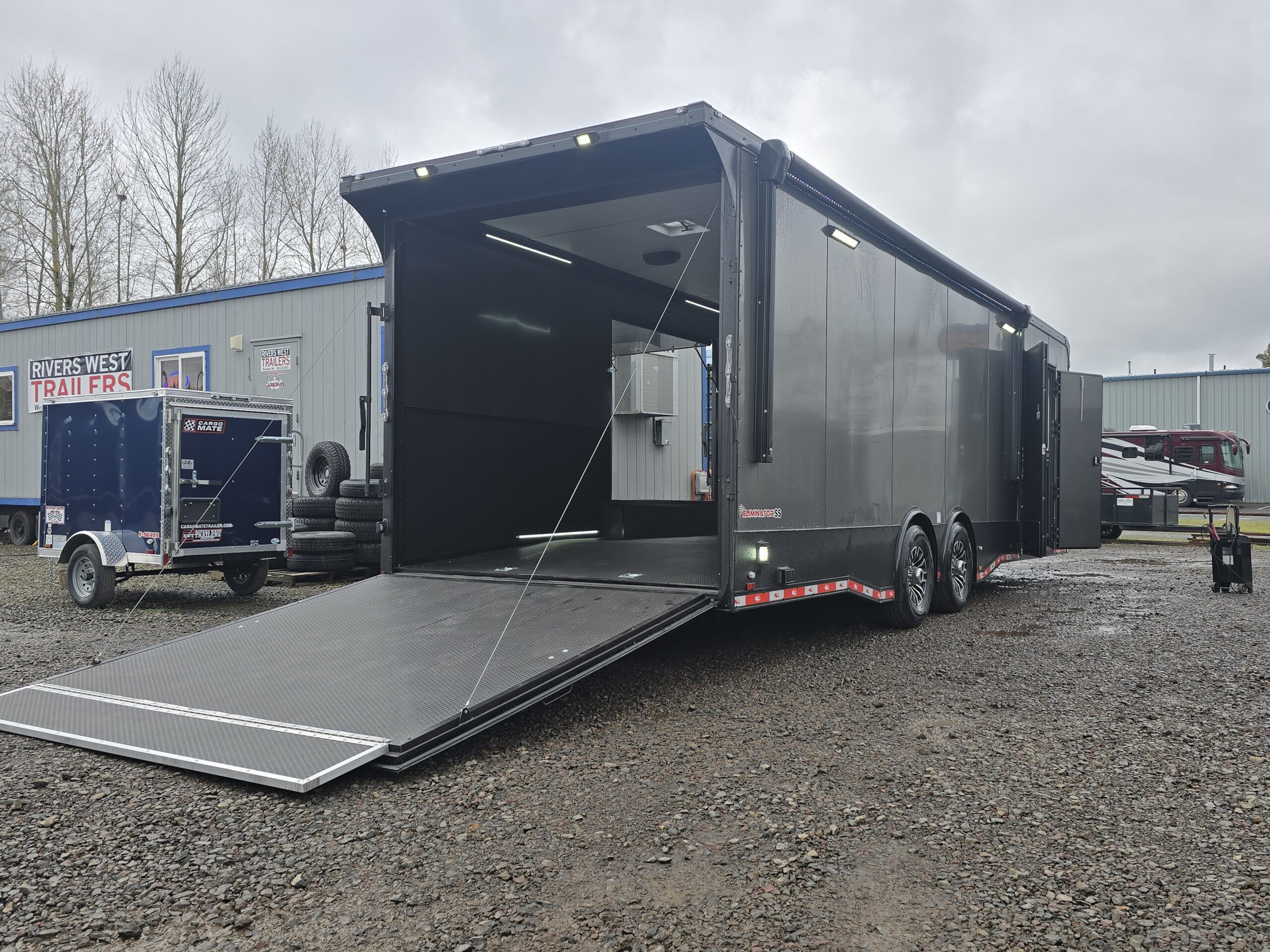 2025 Eliminator by Cargo Mate 8.5×28 Extra Height Enclosed Car Hauler Cargo Trailer *Loaded* - Image 3