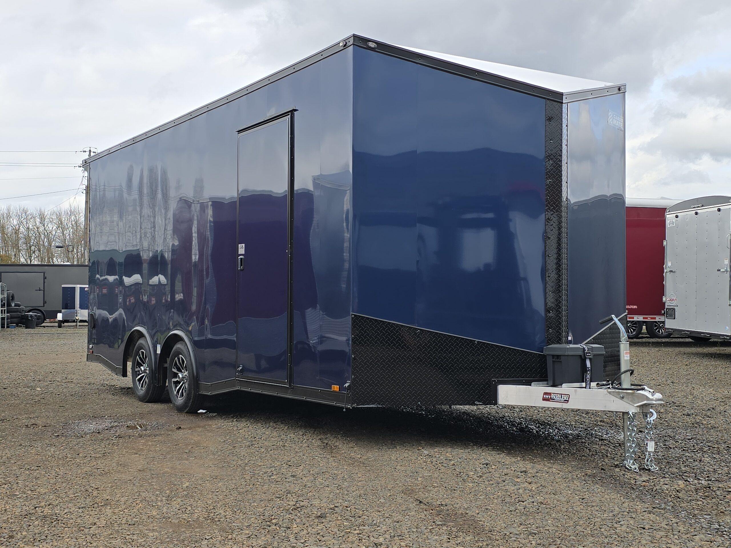 2025 Cargo Mate Aluminum Redline 8.5×20 Cargo Trailer Car Hauler