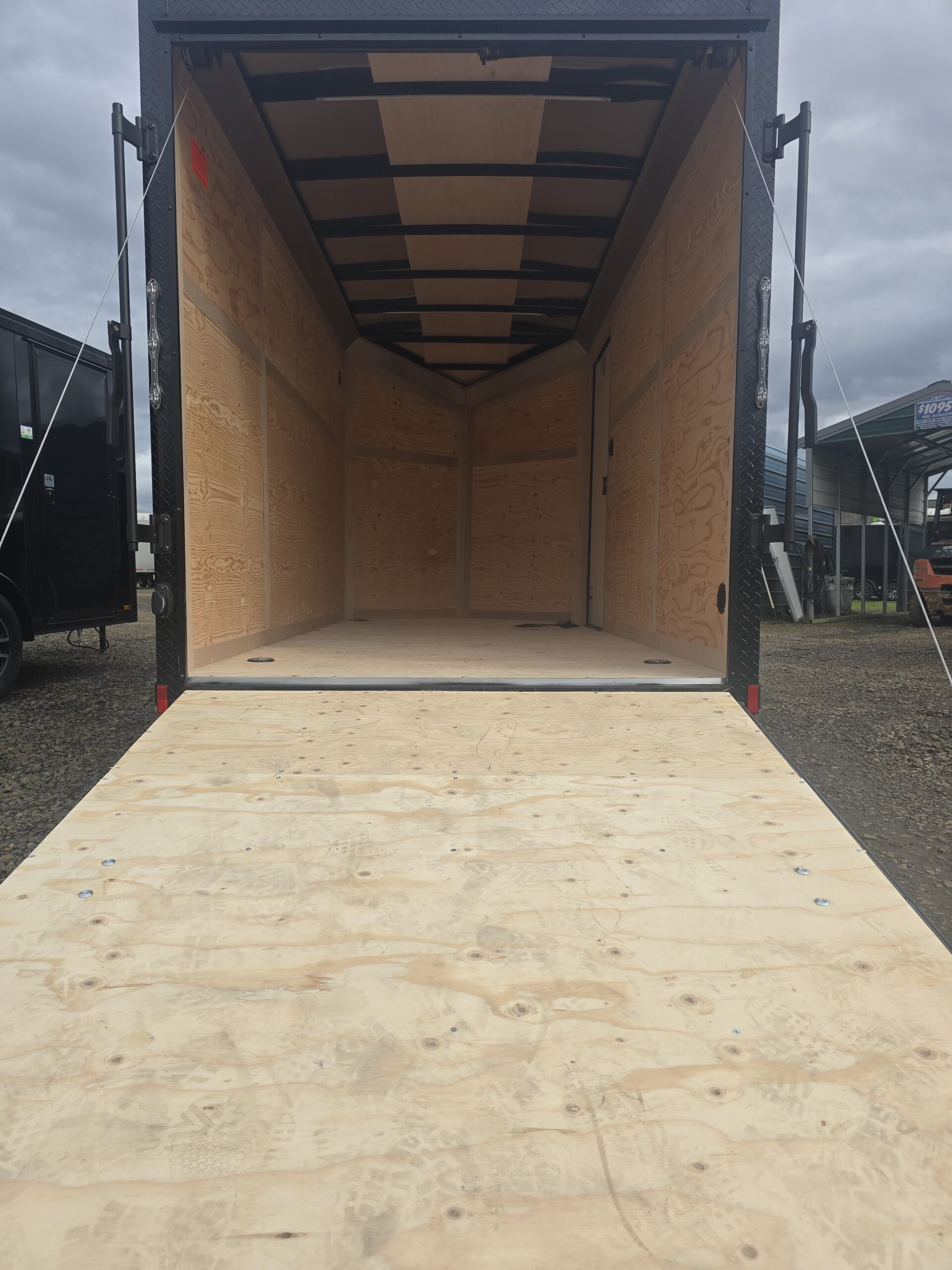 2025 E-Series By Cargo Mate 6×12 Single Axle Enclosed Cargo Trailer with Brakes - Image 3