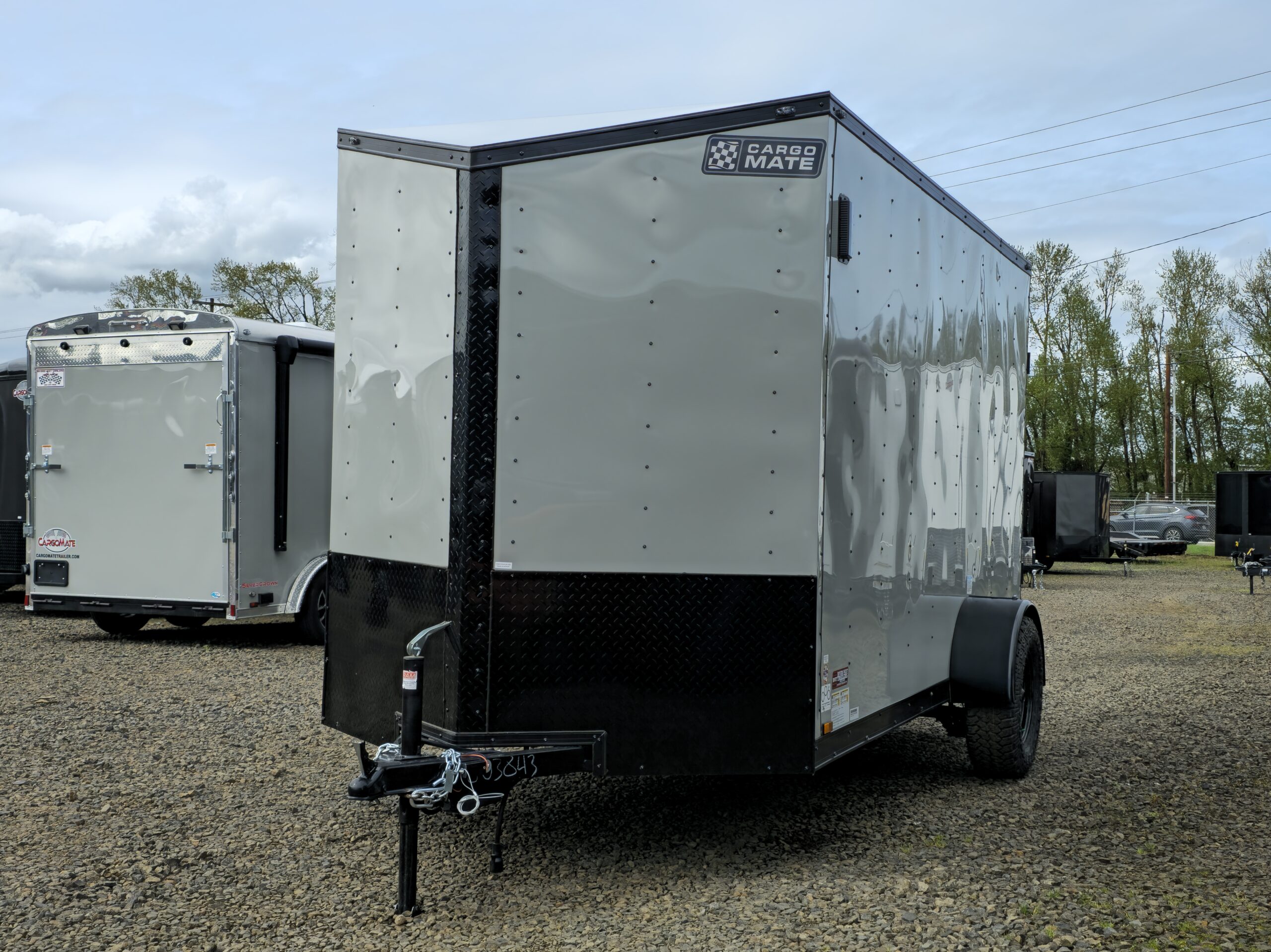 2025 E-Series By Cargo Mate 6×12 Single Axle Enclosed Cargo Trailer with Brakes - Image 5