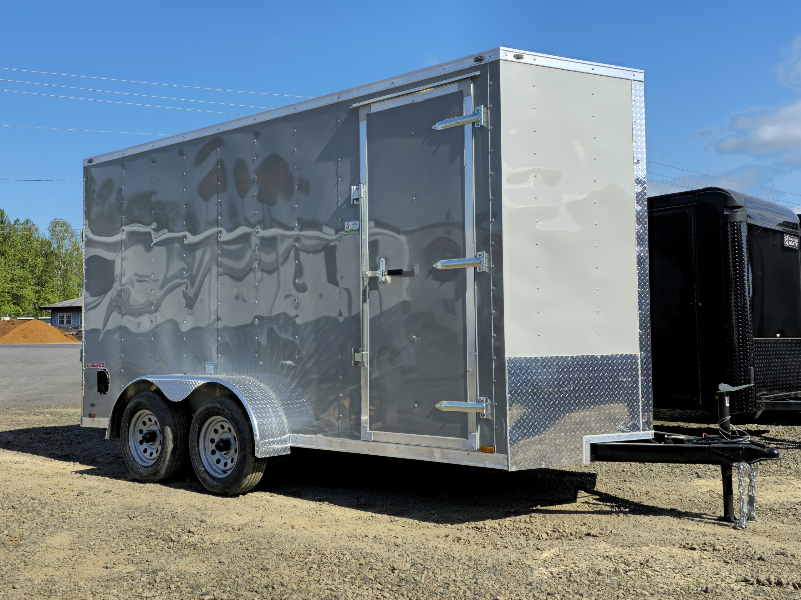 2025 E-Series By Cargo Mate 6×14 700GVW Enclosed Cargo Trailer 16″ On Center Floor Crossmembers - Image 2