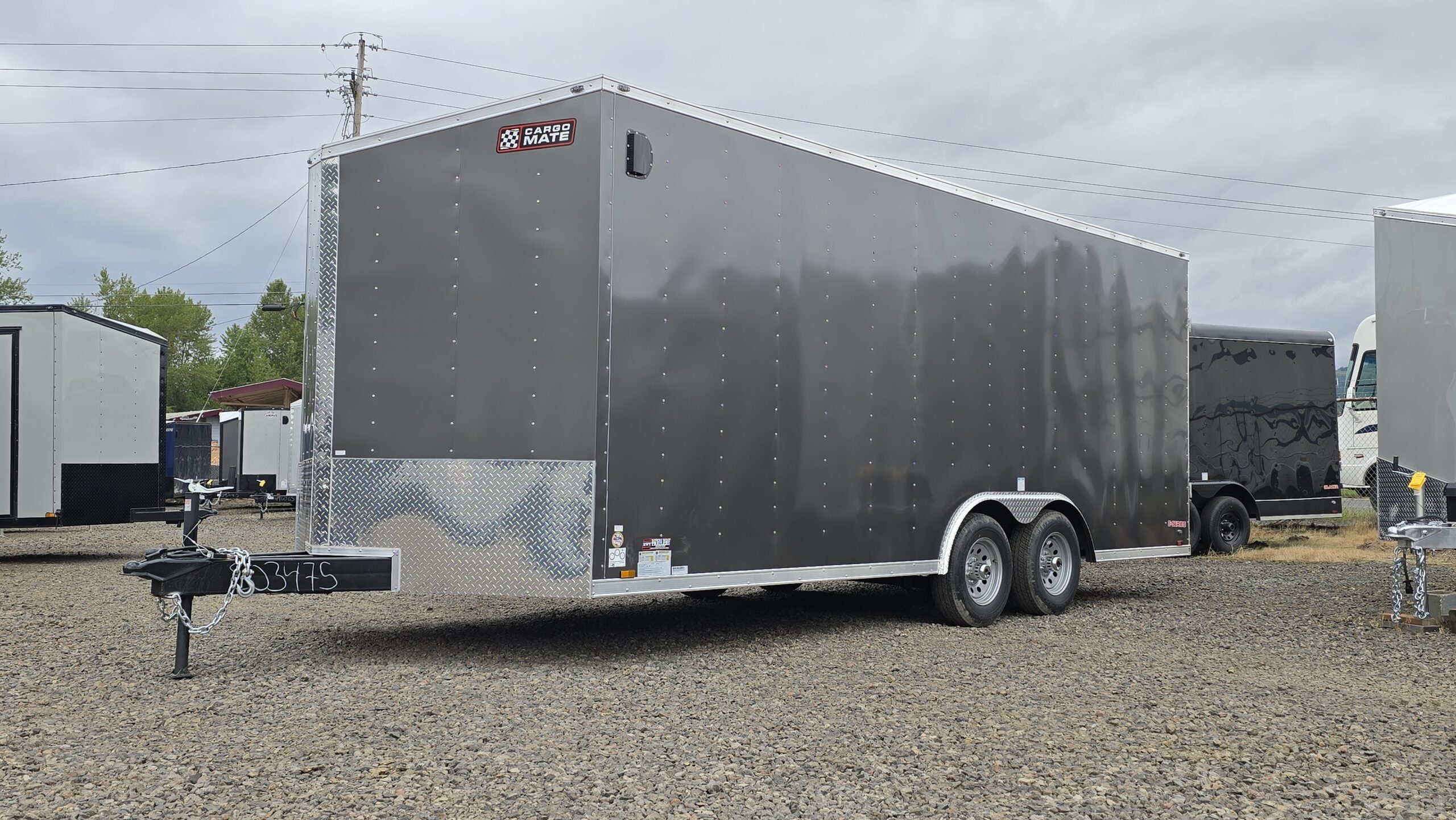 2025 E-Series by Cargo Mate 8.5×20 Extra Height Enclosed Car Hauler Cargo