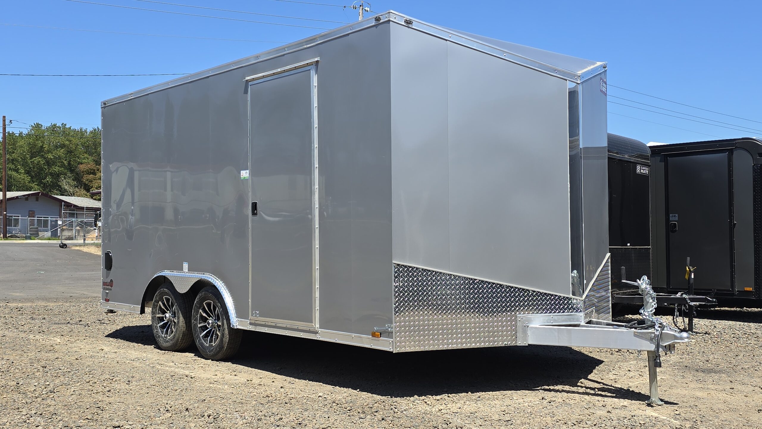 2025 Cargo Mate Aluminum Redline 8.5×16 Cargo Trailer Car Hauler