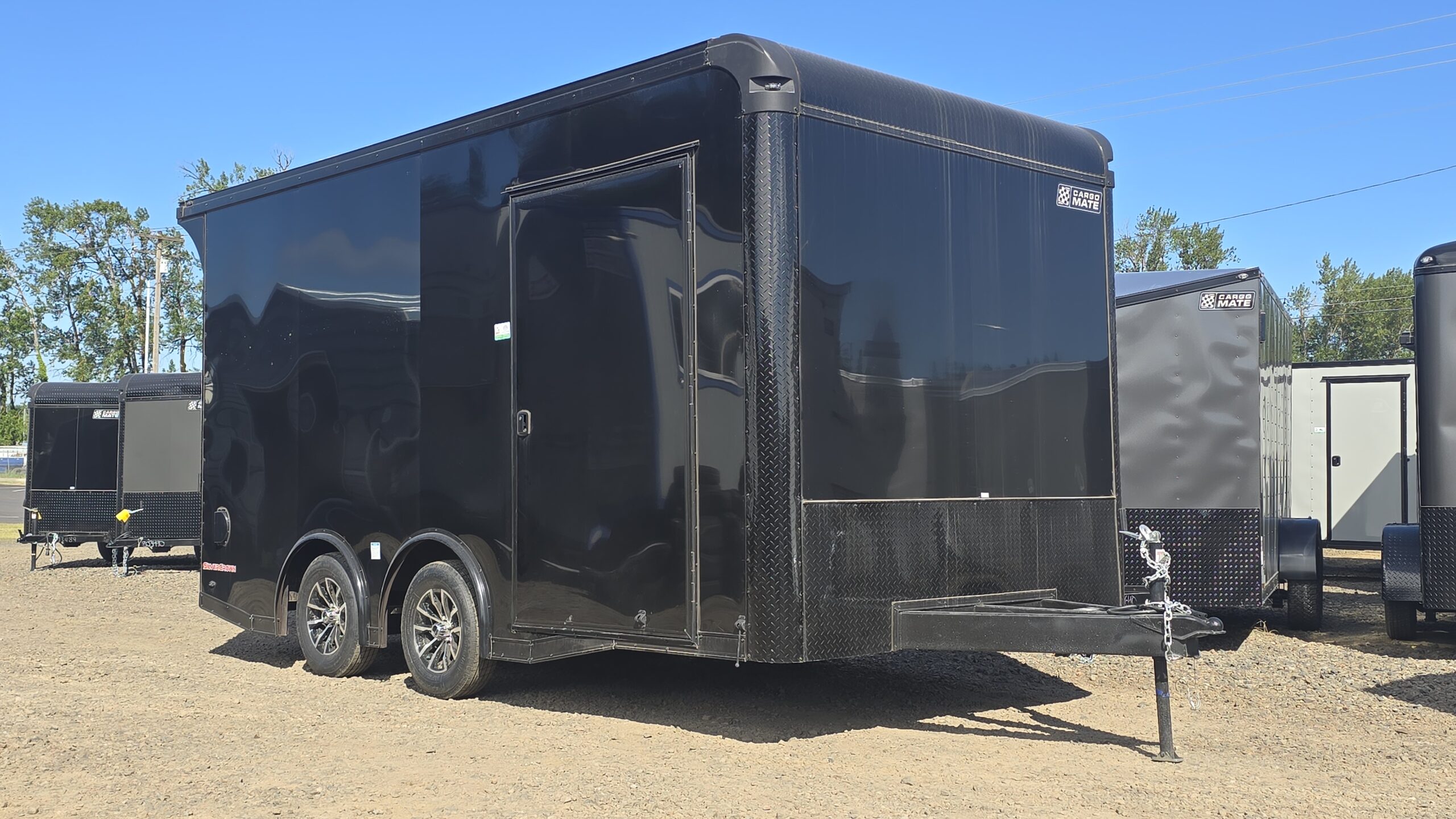 2025 Cargo Mate Prototype 8.5×16 Vehicle Hauler PolyCore Siding