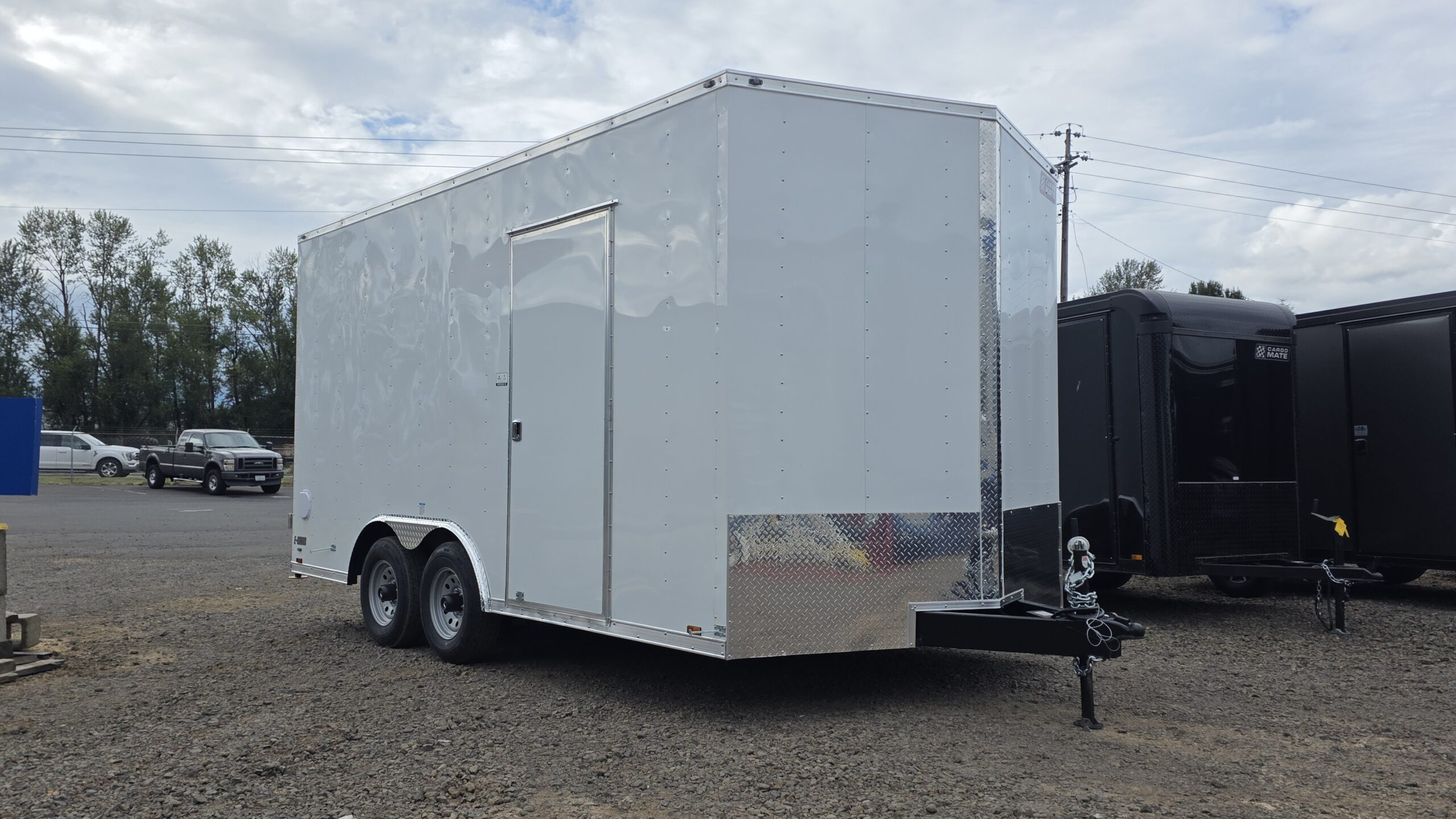 2026 E-Series by Cargo Mate 8.5×16 Extra Height Enclosed Cargo Trailer 9800GVW