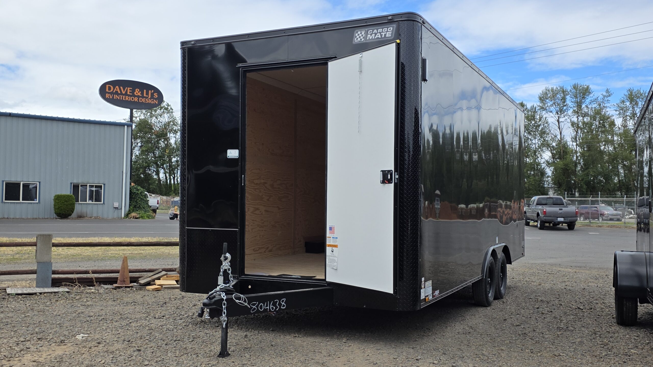 2026 Enclosed Cargo Trailer 8.5×20 Food Cart Concession Starter Insulated - Image 8