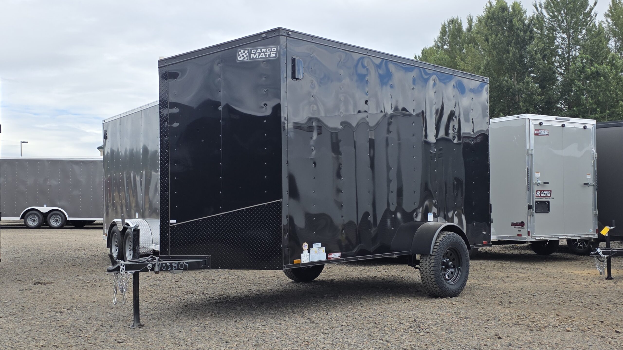 (Sold Out More Coming Soon!) 2026 Enclosed Cargo Trailer by Cargo Mate 6×12 12″ Extra Height 4″ Axle Lift with Brakes - Image 7