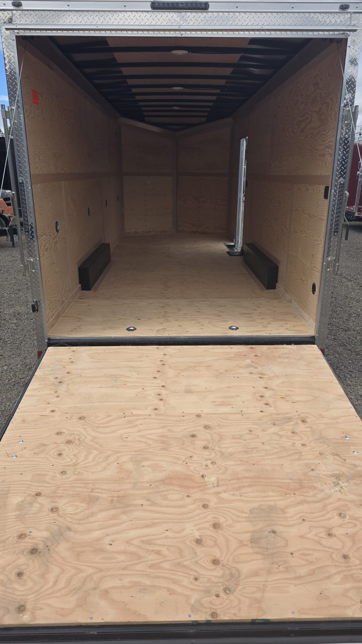 2026 Cargo Mate 8×18 12″ Extra Height Enclosed Cargo Trailer 7000GVW UTV Hauler 1-Piece Roof - Image 6