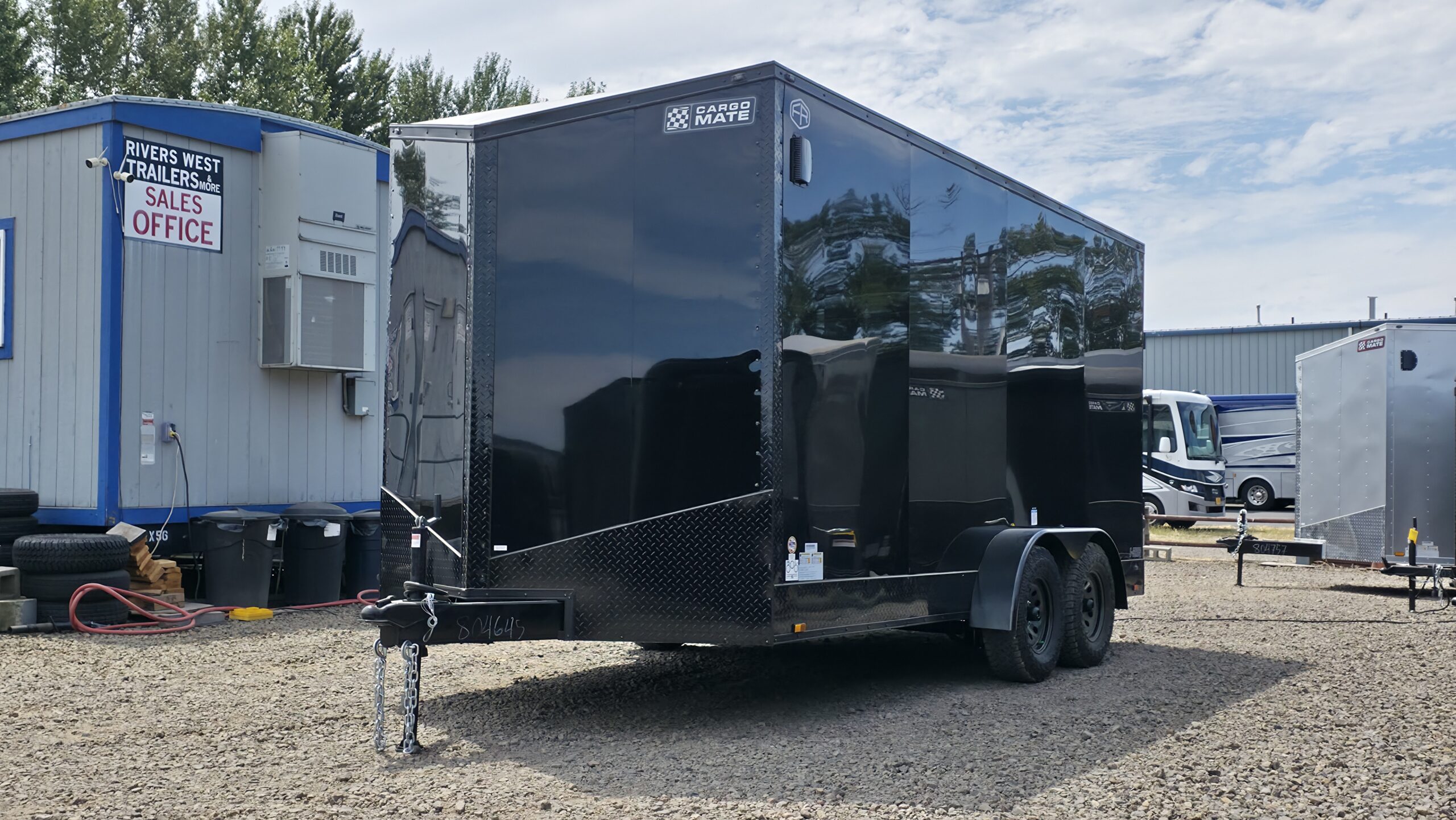 2026 Cargo Mate Enclosed Cargo Trailer 7×16 7,000 GVW UTV Package PolyCore AP Siding .080