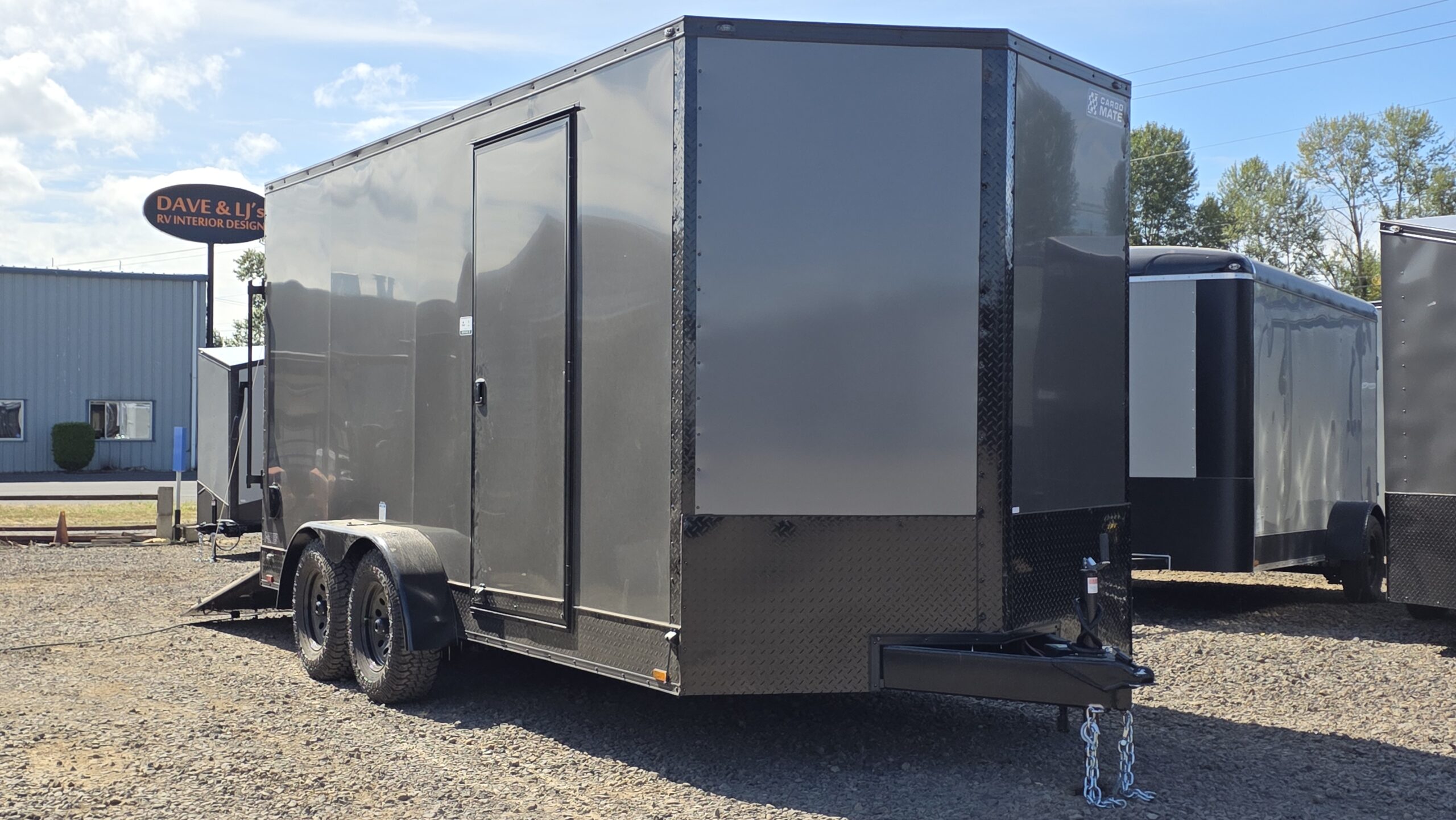 2026 Cargo Mate Enclosed Cargo Trailer 7×16 PolyCore AP Siding - Image 4