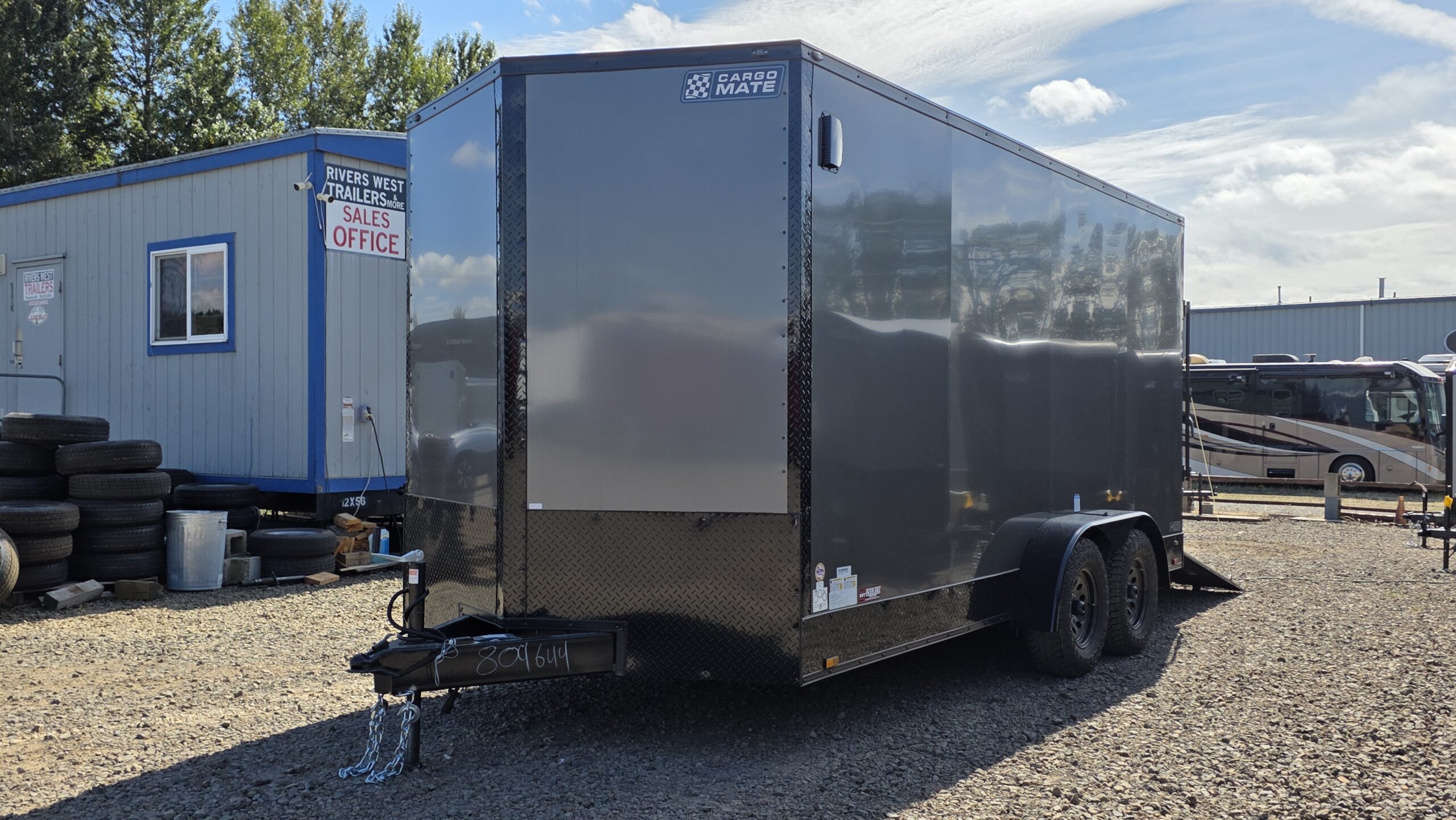 2026 Cargo Mate Enclosed Cargo Trailer 7×16 PolyCore AP Siding