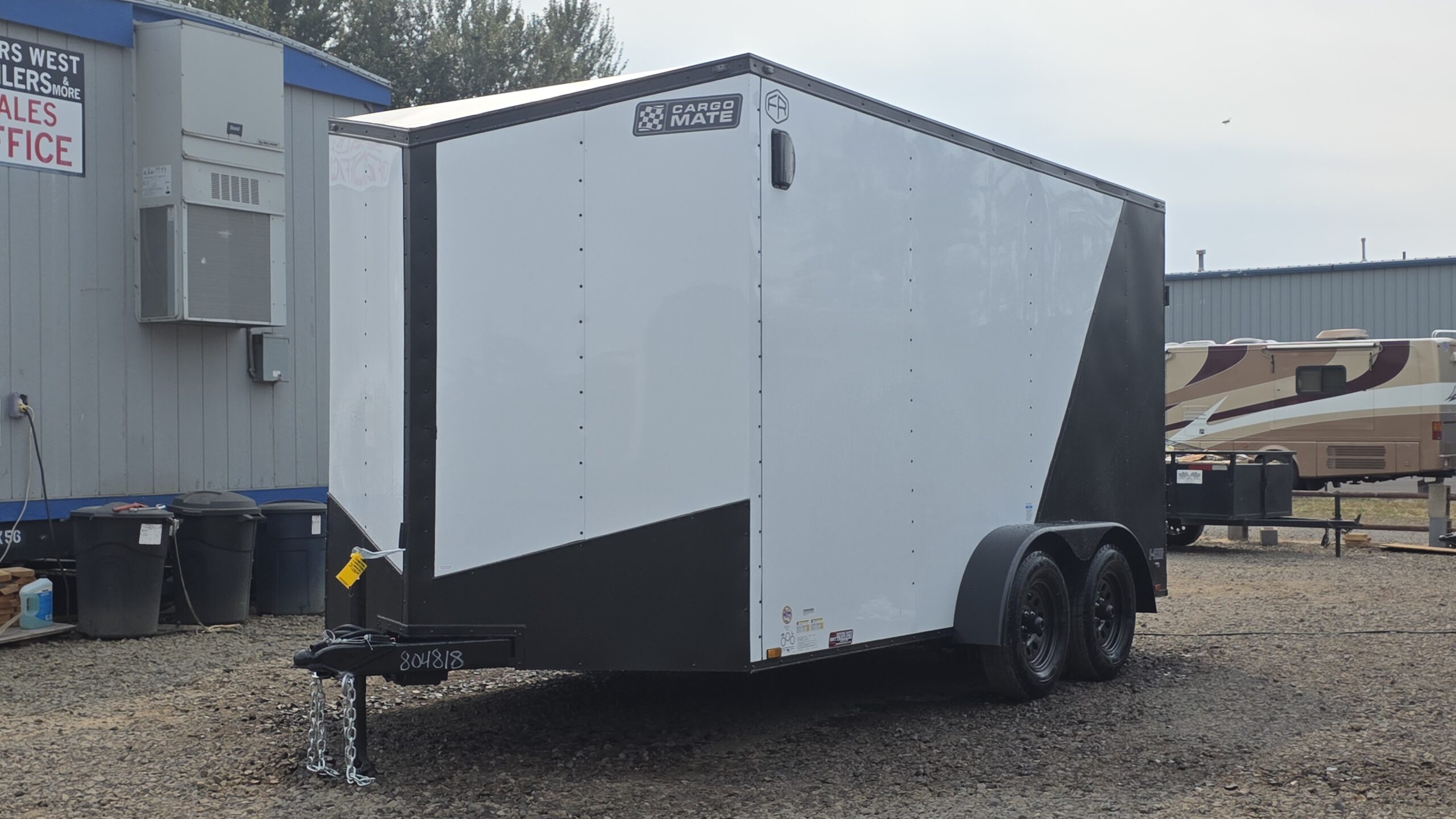 2026 Cargo Mate Enclosed Cargo Trailer 7×14 Extra Height Ramp Door - Image 5