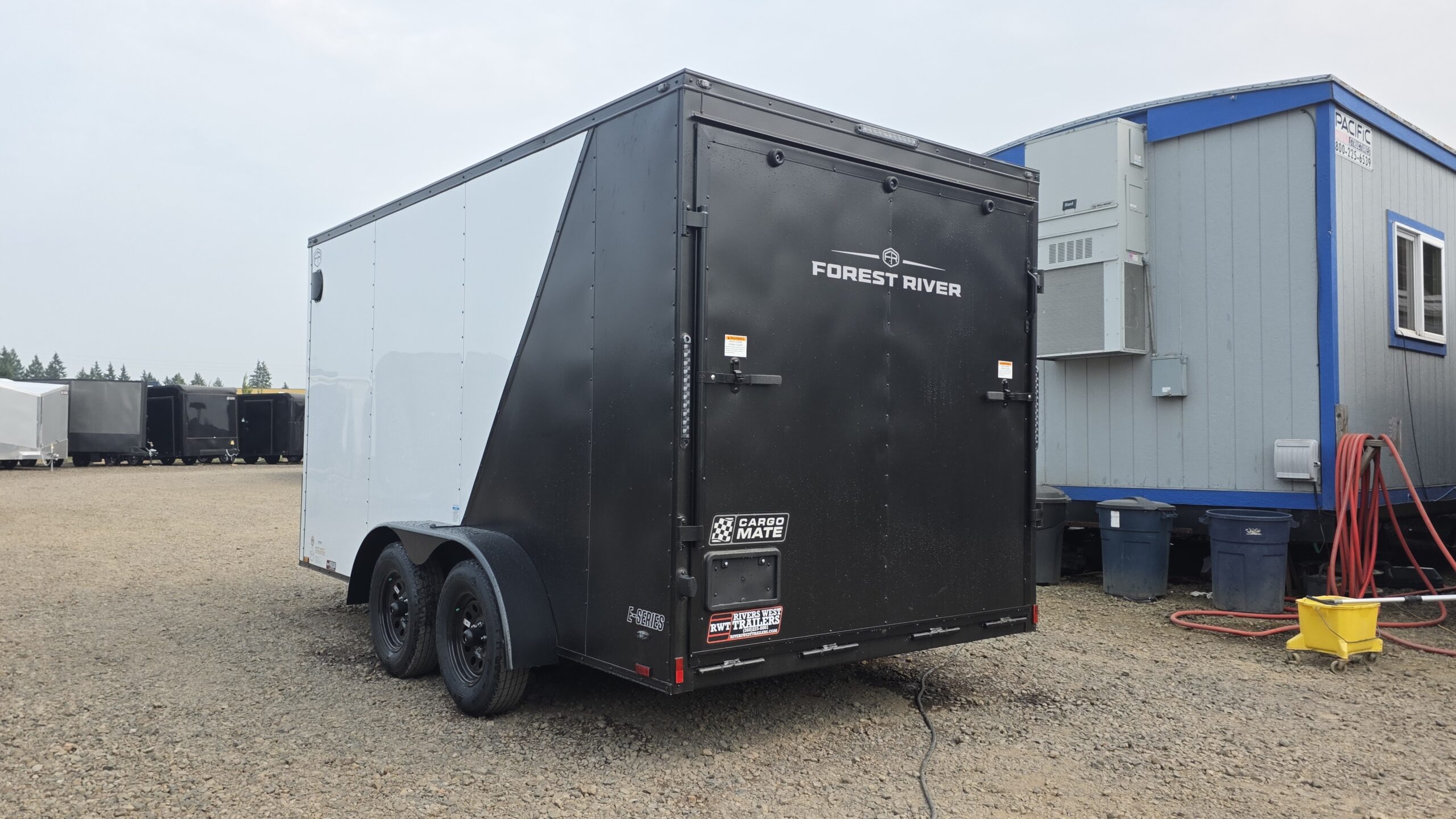 2026 Cargo Mate Enclosed Cargo Trailer 7×14 Extra Height Ramp Door - Image 8