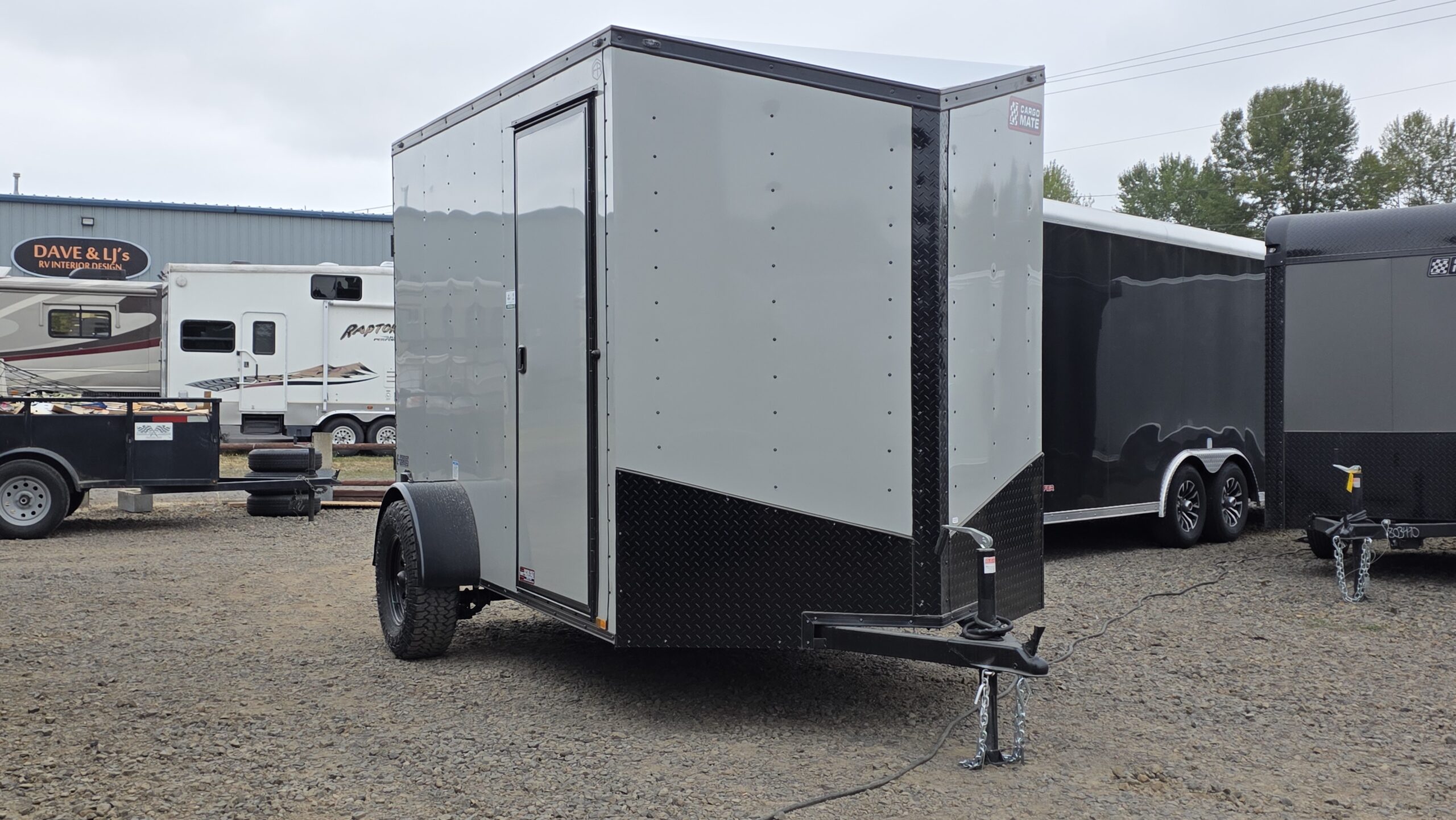 2026 Cargo Mate 6×10 Single Axle Enclosed Cargo Trailer Apex Tires