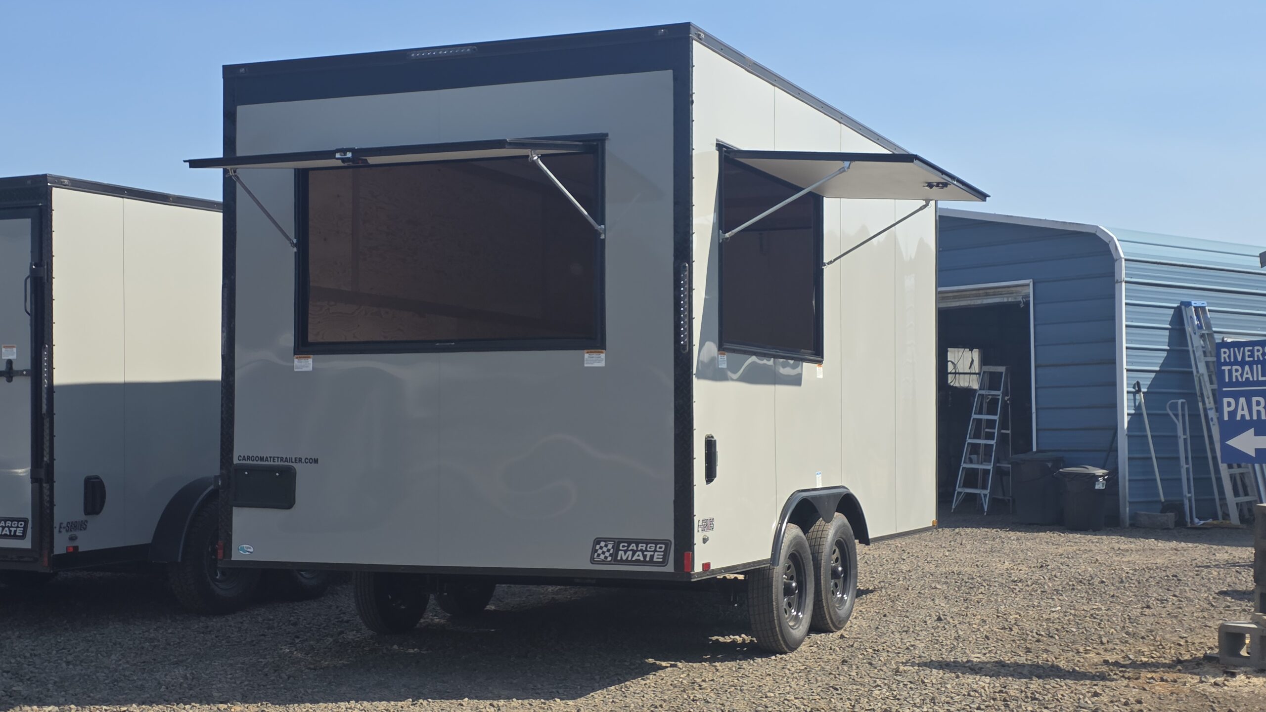 2026 Enclosed Cargo Trailer 8.5×16 Food Cart Concession Starter Insulated