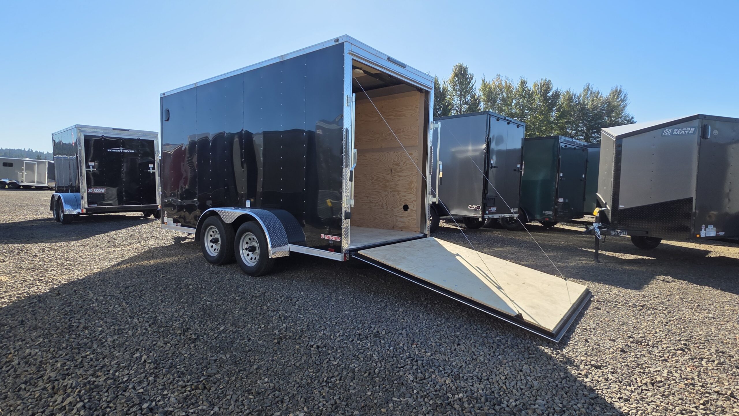 2026 Cargo Mate 6×14 700GVW Enclosed Cargo Trailer
