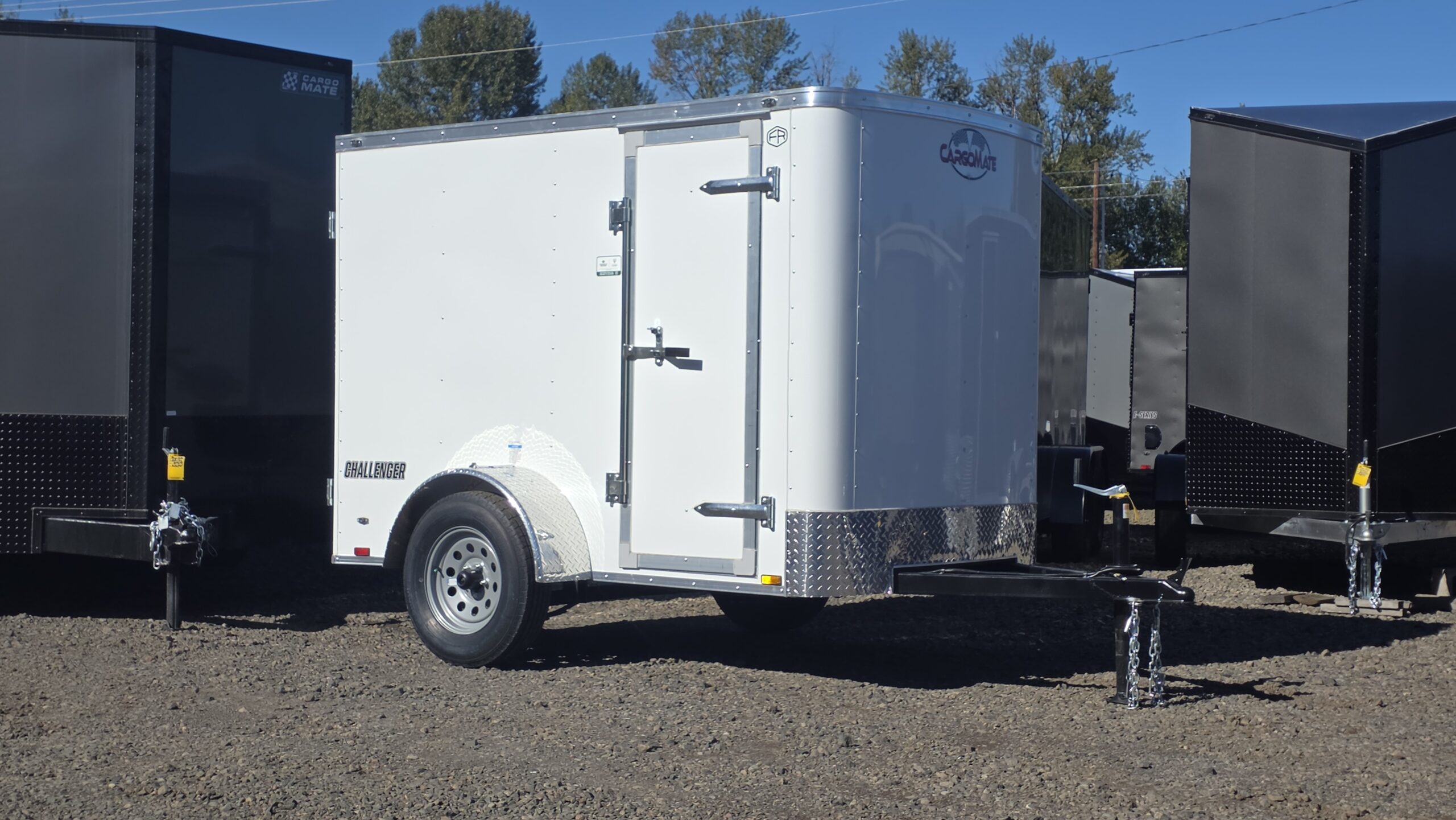 2026 Cargo Mate 5×8 Enclosed Cargo Tailer Extra Height Challenger Series