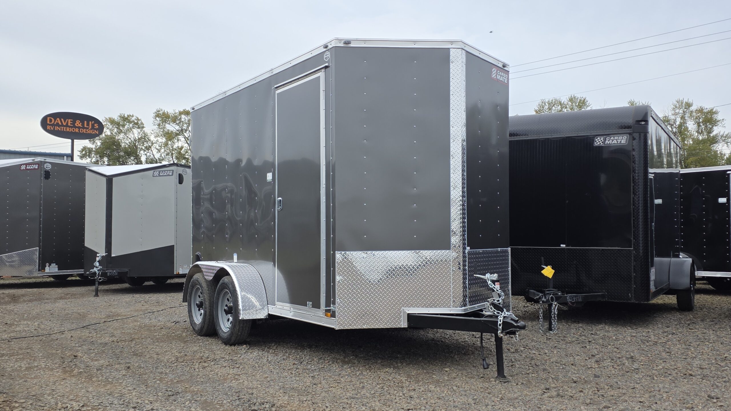 2026 Cargo Mate 6×12 7000GVW Extra Height Enclosed Cargo Trailer