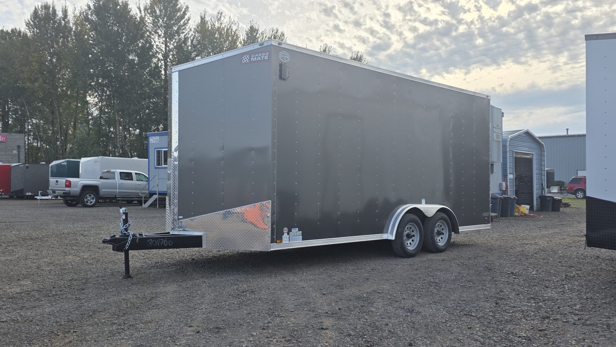 2026 Cargo Mate 8×18 12″ Extra Height Enclosed Cargo Trailer 7000GVW UTV Hauler 1-Piece Roof - Image 8