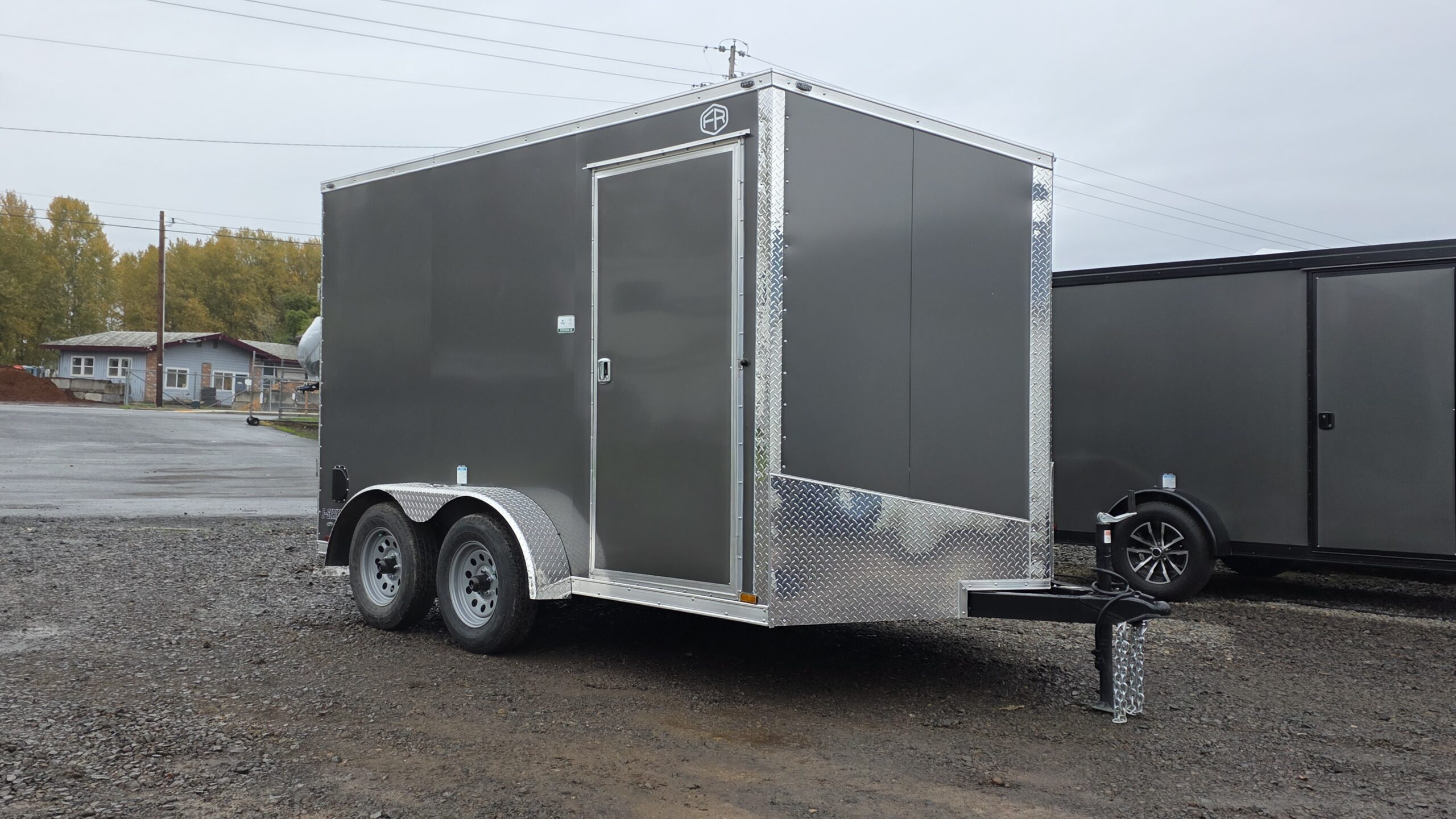 2026 Cargo Mate Enclosed Cargo Trailer 7×12 Extra Height Ramp Door PolyCORE