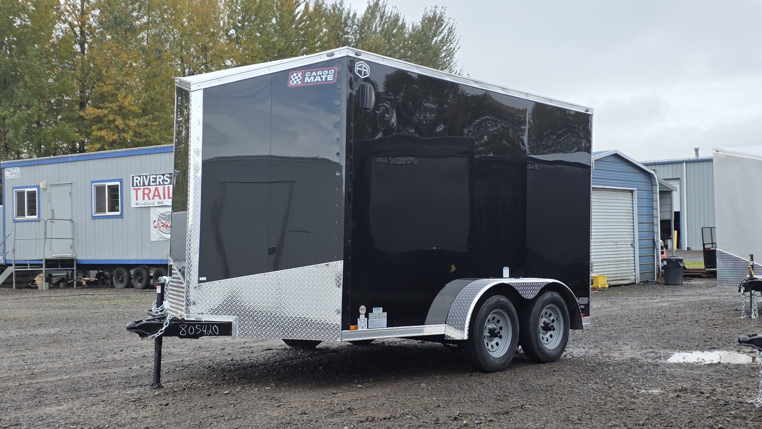 2026 Cargo Mate Enclosed Cargo Trailer 7×12 Extra Height Ramp Door PolyCORE - Image 5