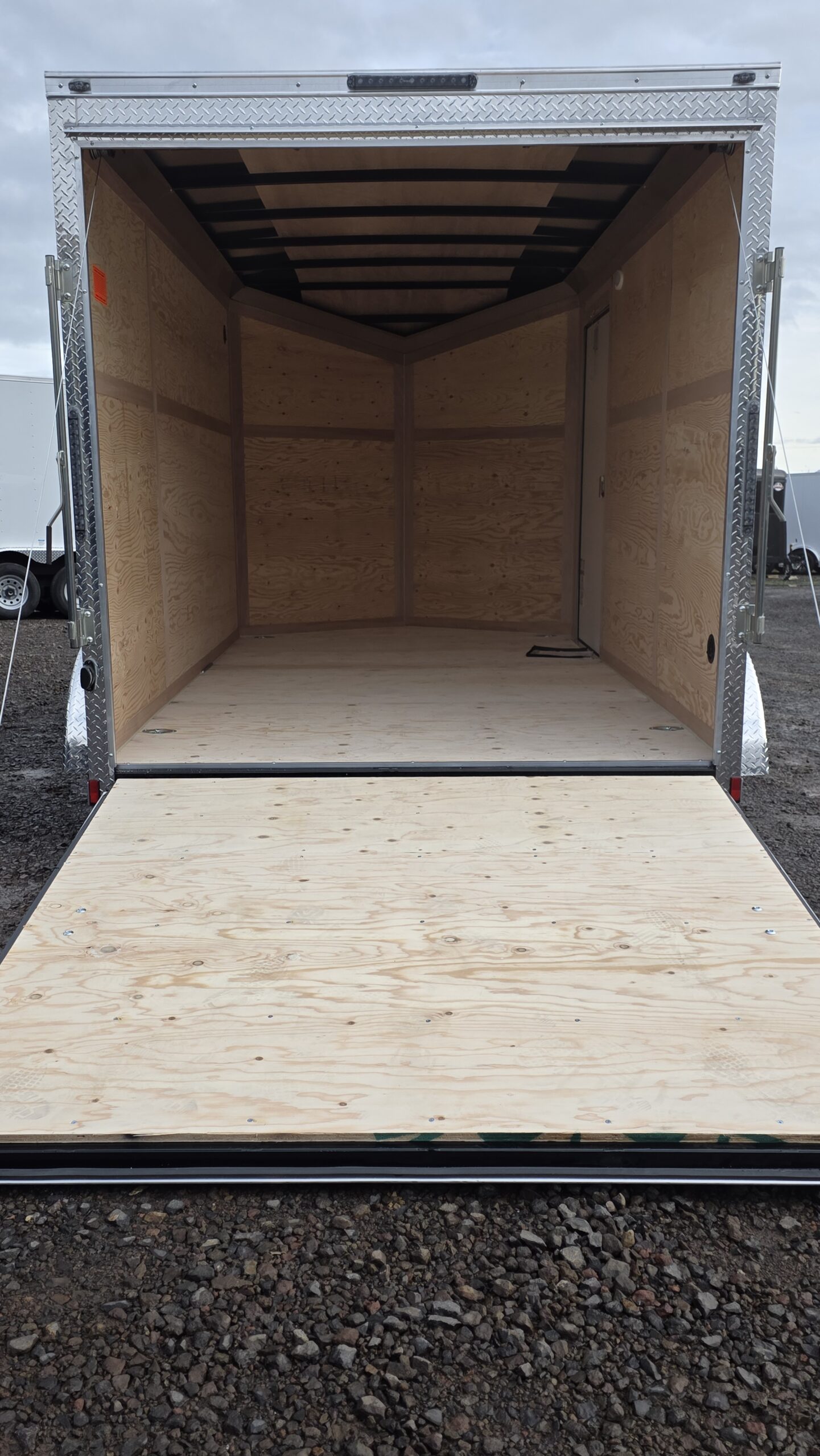 2026 Cargo Mate Enclosed Cargo Trailer 7×12 Extra Height Ramp Door PolyCORE - Image 4