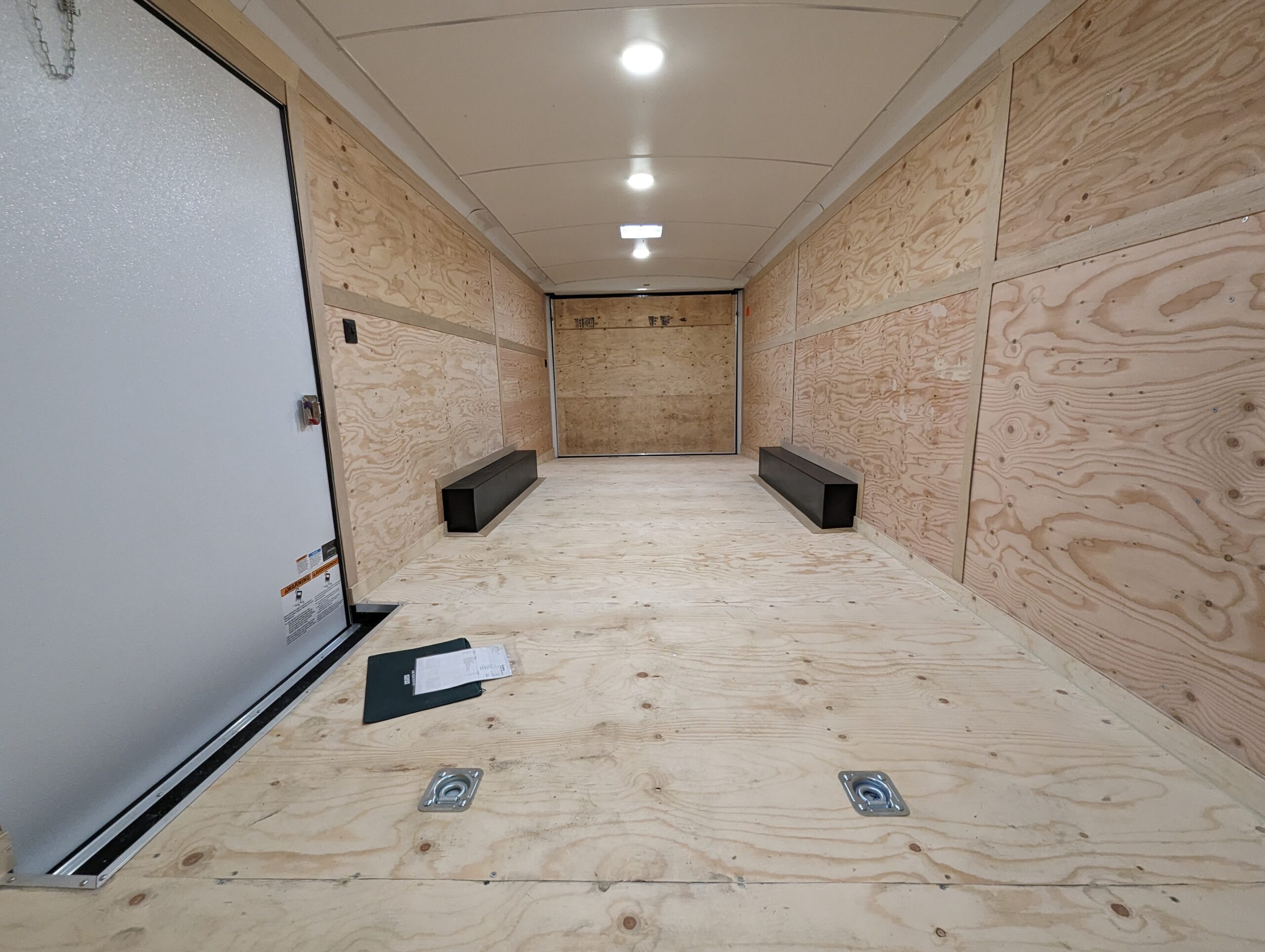 2025 Qualifier Enclosed Cargo Trailer Car by Cargo Mate 8.5×24 Top Grade Car Hauler Dexter Torsion Axles - Image 3